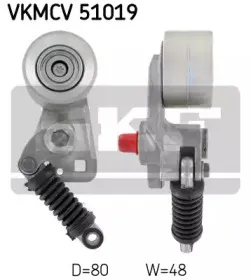 VKMCV 51019 SKF Натяжной ролик, поликлиновойремень VKMCV 51019 SKF Натяжной ролик, поликлиновойремень